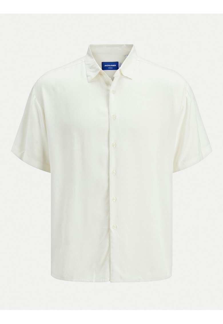 Oferte la Camasa barbati Jack Jones - 12271078 - Viscoza - Alb - Alb