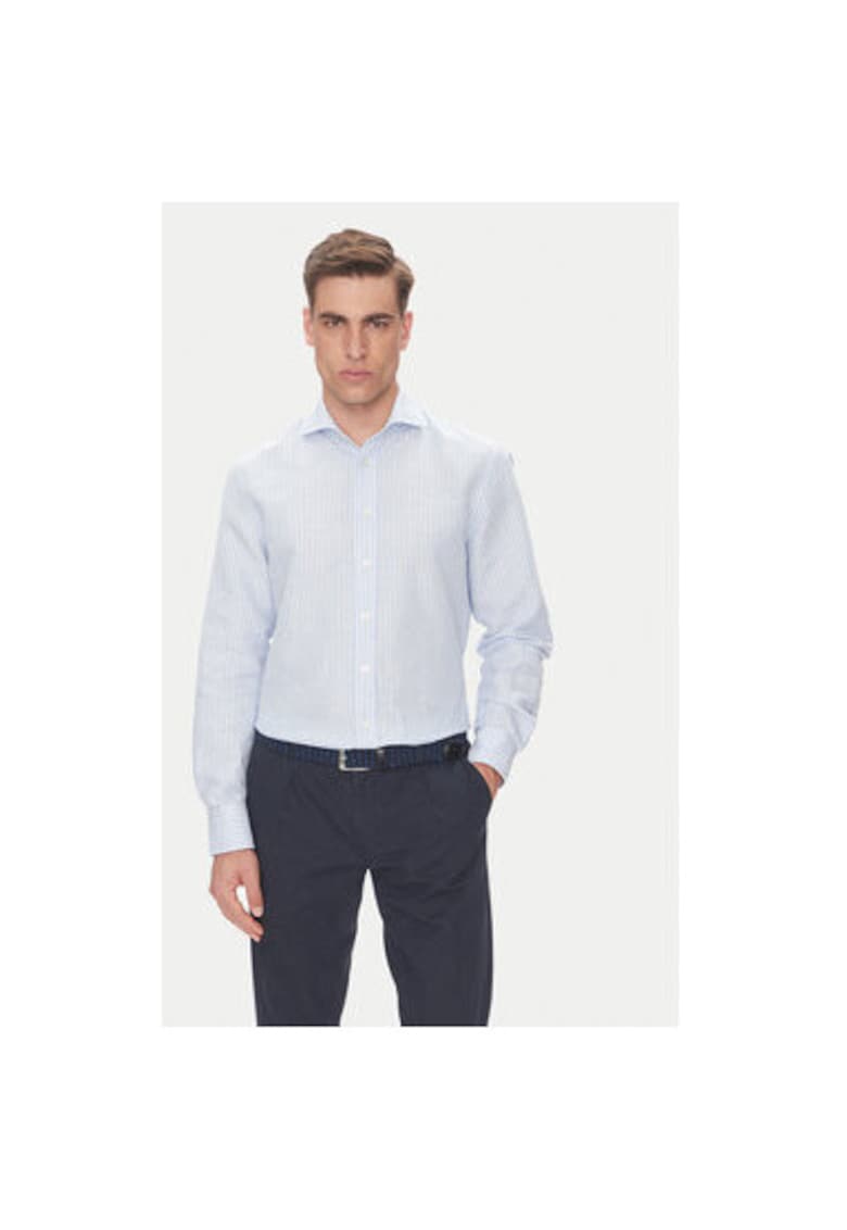 Oferte la Camasa barbati  B3 10012.3710 - In/Bumbac - Albastru deschis - Albastru deschis