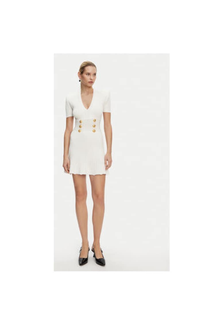 Oferte la Rochie Dama -  305313812 - Viscoza - Poliester - 46945 - Alb