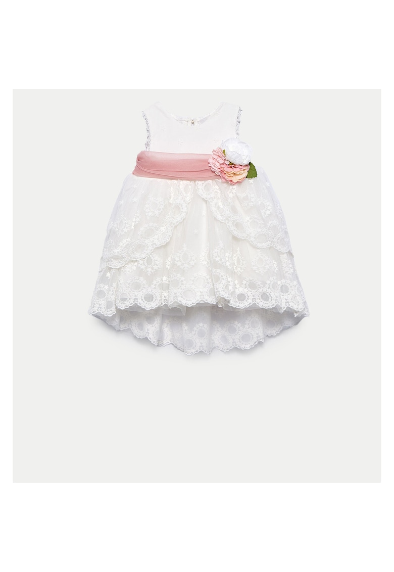 Oferte la Rochie fete Abel Lula - 5012 - Poliester/Bumbac - Alb - Alb