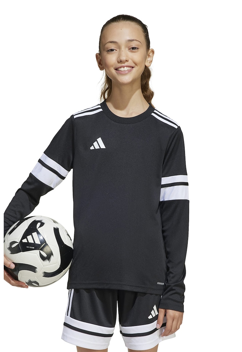 Oferte la Bluza cu detalii contrastante pentru fotbal - Negru/Alb optic