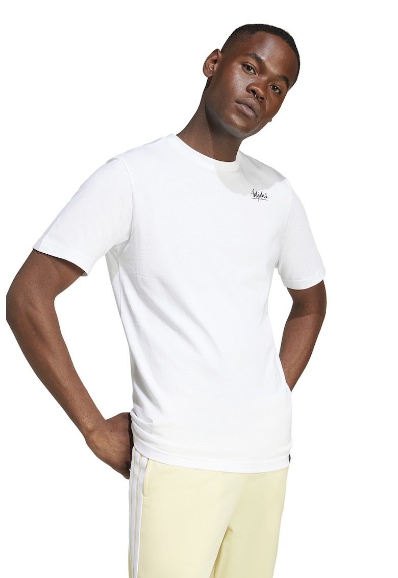 Oferte la Tricou din bumbac Life Bowl - Alb/Galben