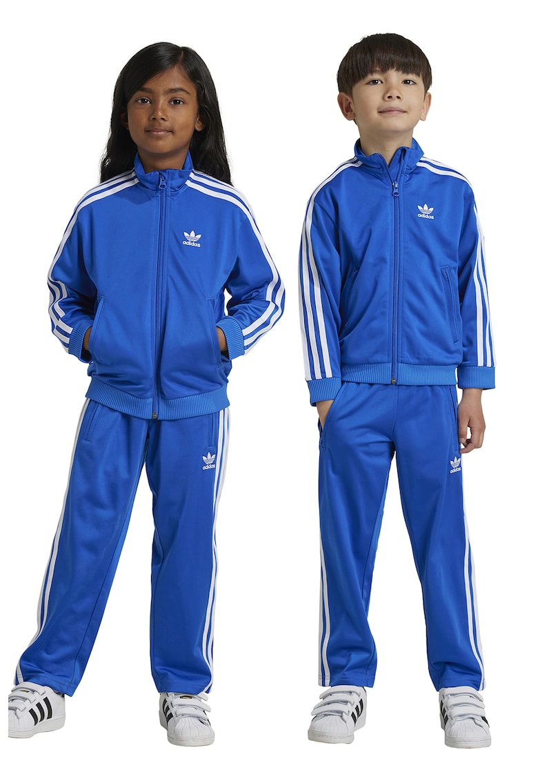 Oferte la Trening cu fermoar si detalii logo Firebird - Alb/Albastru royal