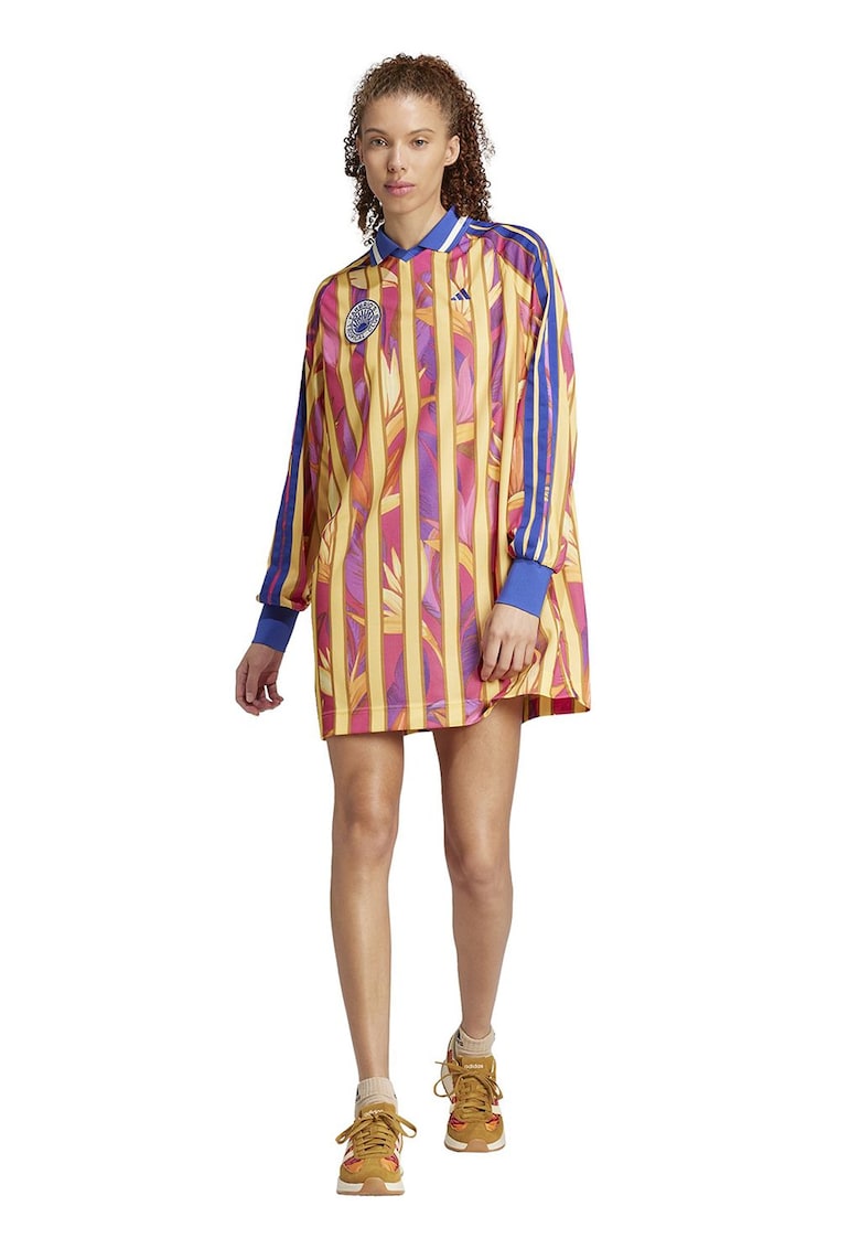 Oferte la Rochie scurta cu maneci lungi FARM Rio - Multicolor