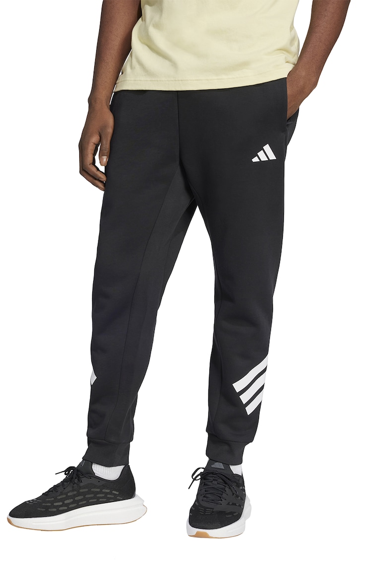 Oferte la Pantaloni de trening din amestec de bumbac cu logo - Negru
