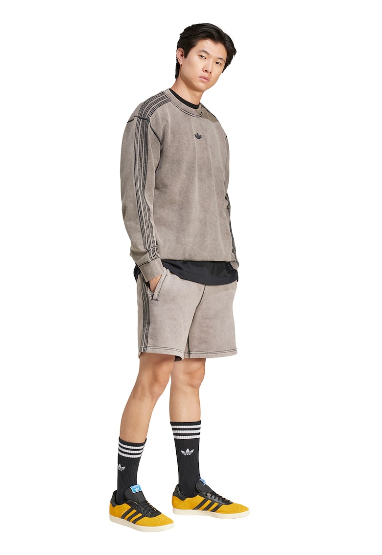 Oferte la Bluza de trening lejera de bumbac - Negru/Maro camel