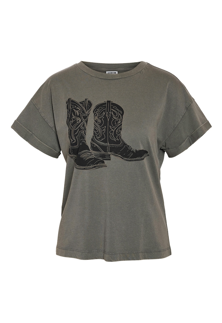 Oferte la Tricou dama  27030135 - Bumbac - 64987 - Gri