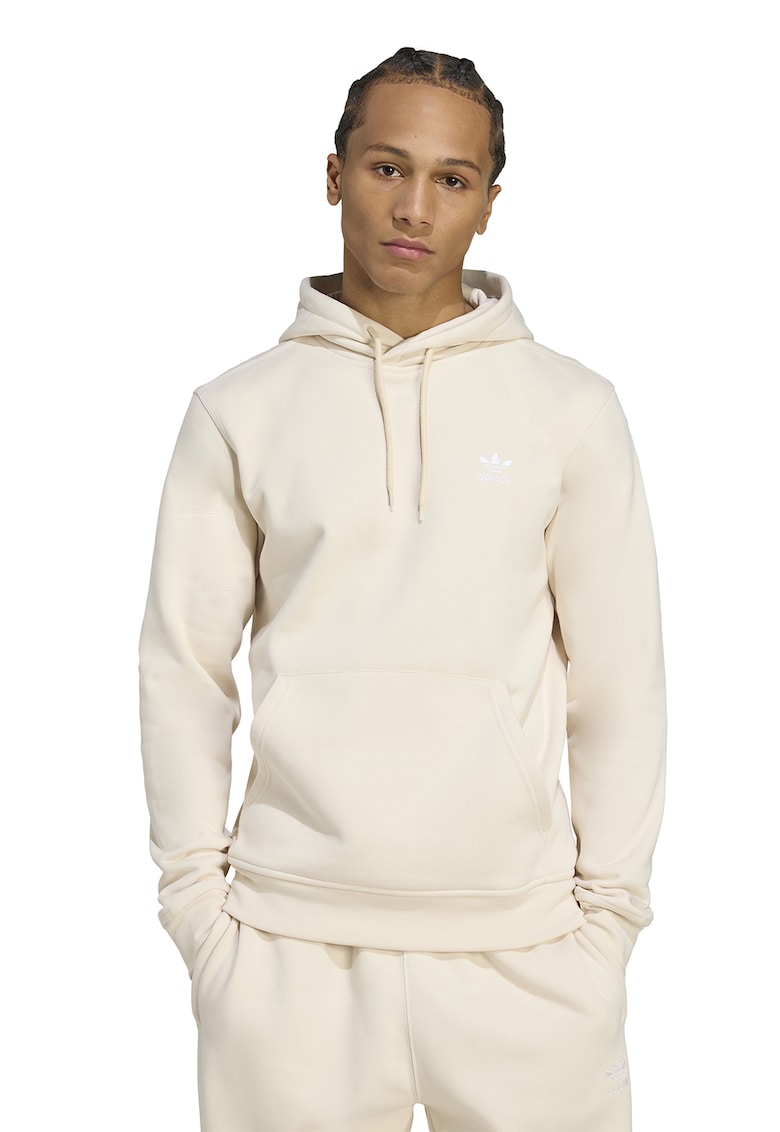 Oferte la Hanorac cu buzunar kangaroo Essentials Trefoil - Crem