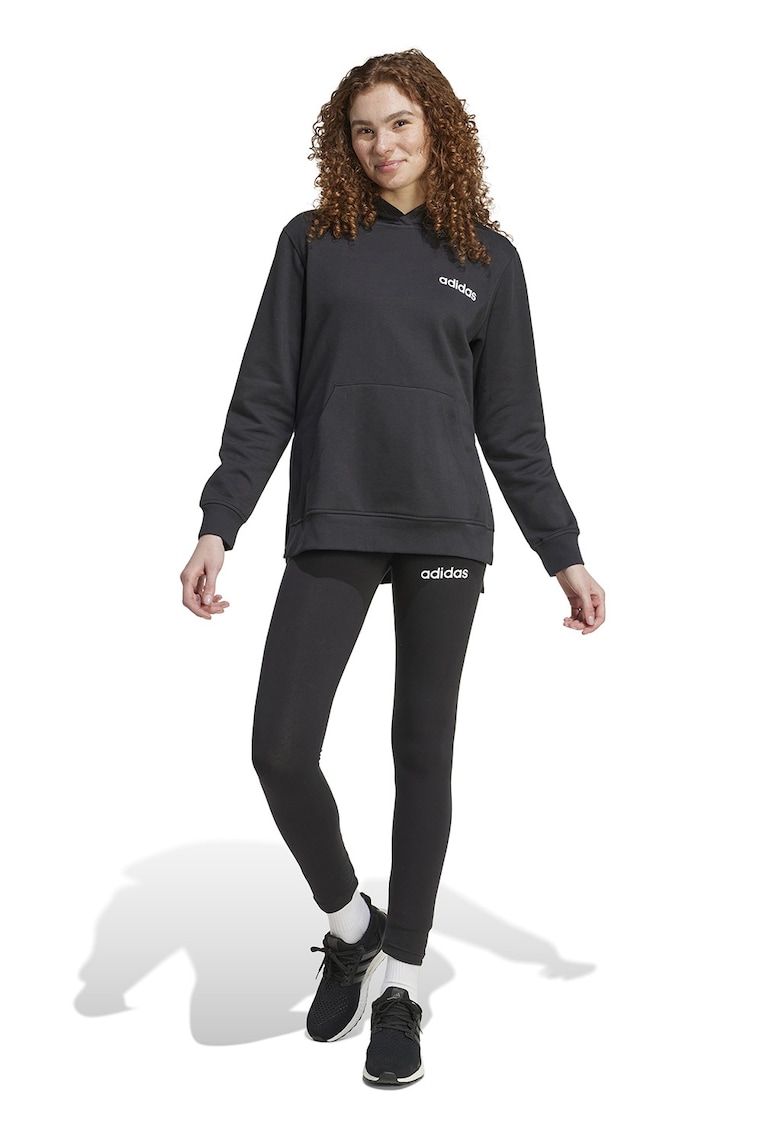 Oferte la Trening din amestec de bumbac Leisure - Negru/Alb murdar