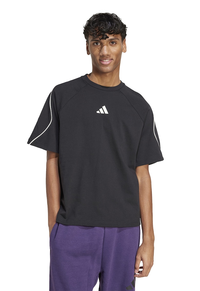 Oferte la Tricou cu maneci raglan Stadium - Negru