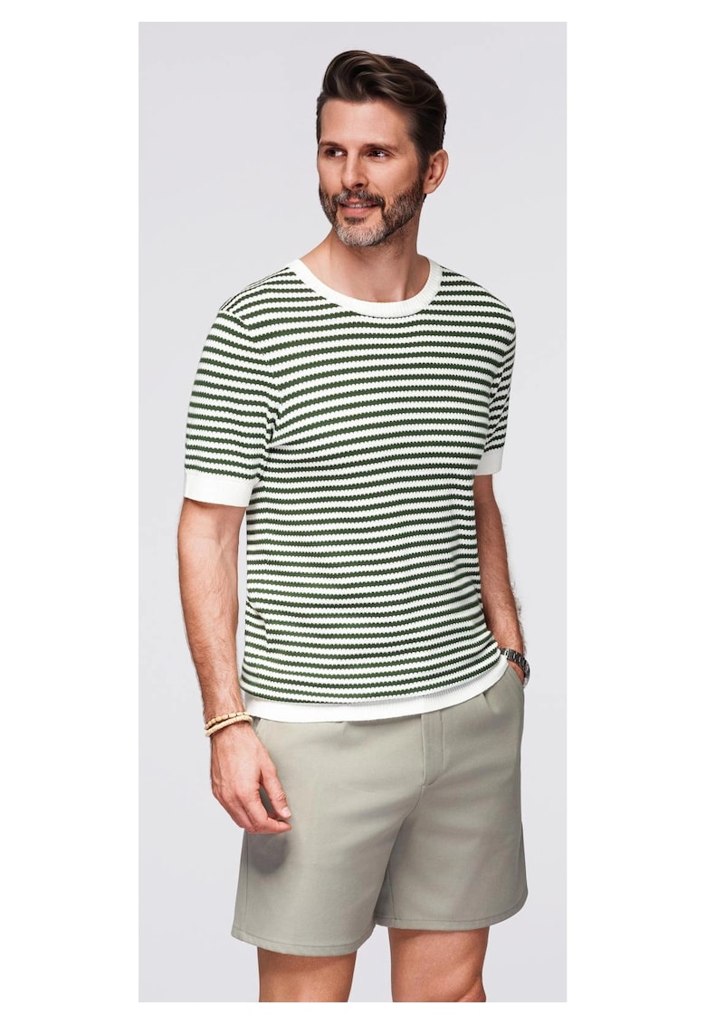 Oferte la Tricou din viscoza  OM-TSCT-0255 - Verde