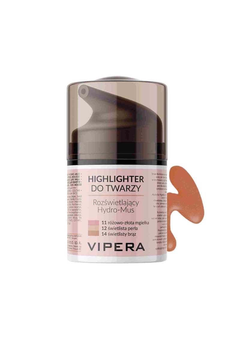 Oferte la Iluminator Hydro-Mousse - in recipient vidat - 14 Bej inchis - perlat - 25 ml