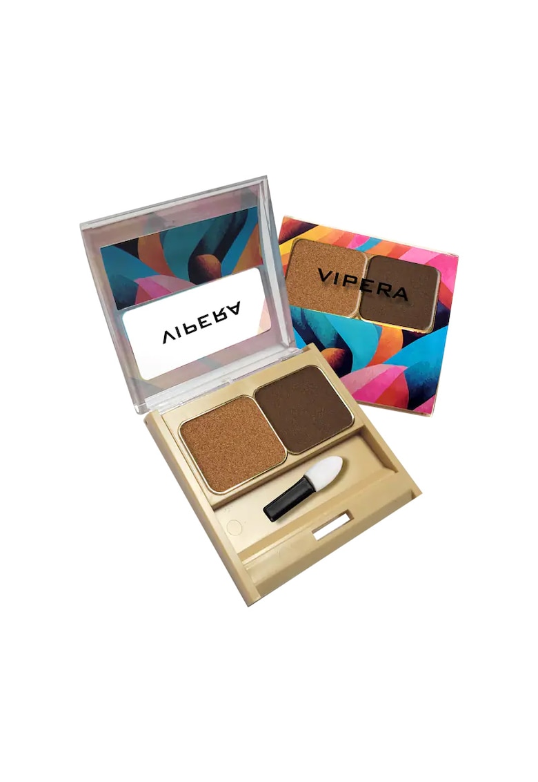 Oferte la Fard de pleoape dublu compact ARABESKA  11 ooze - 6.4 g - Maro