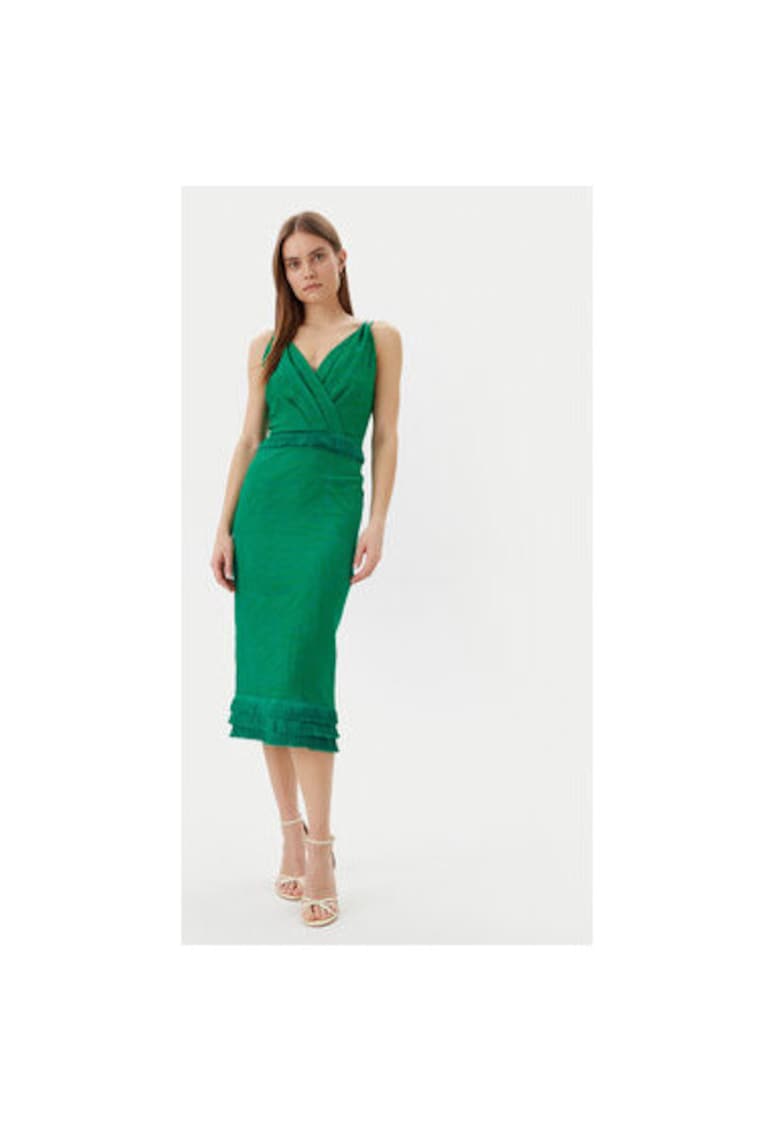 Oferte la Rochie dama  P25CPAB02001 - Viscoza/Poliamida - 46794 - Verde