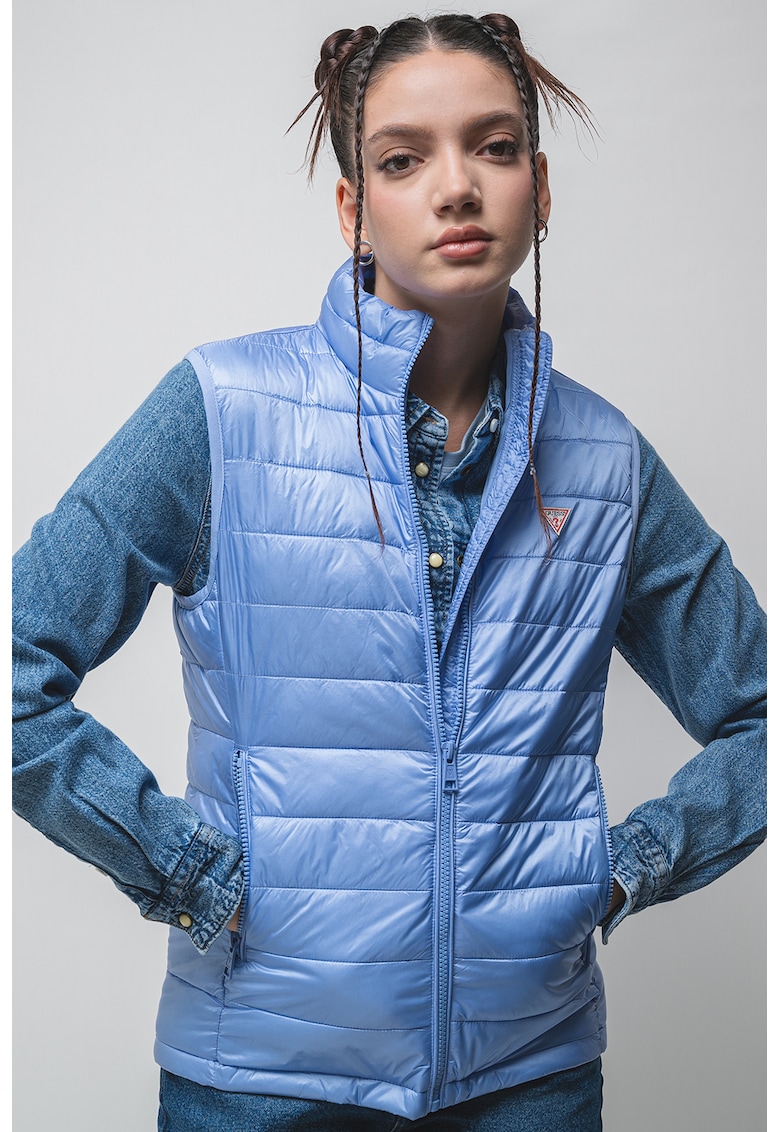 Oferte la Vesta cu aspect matlasat - Albastru pastel