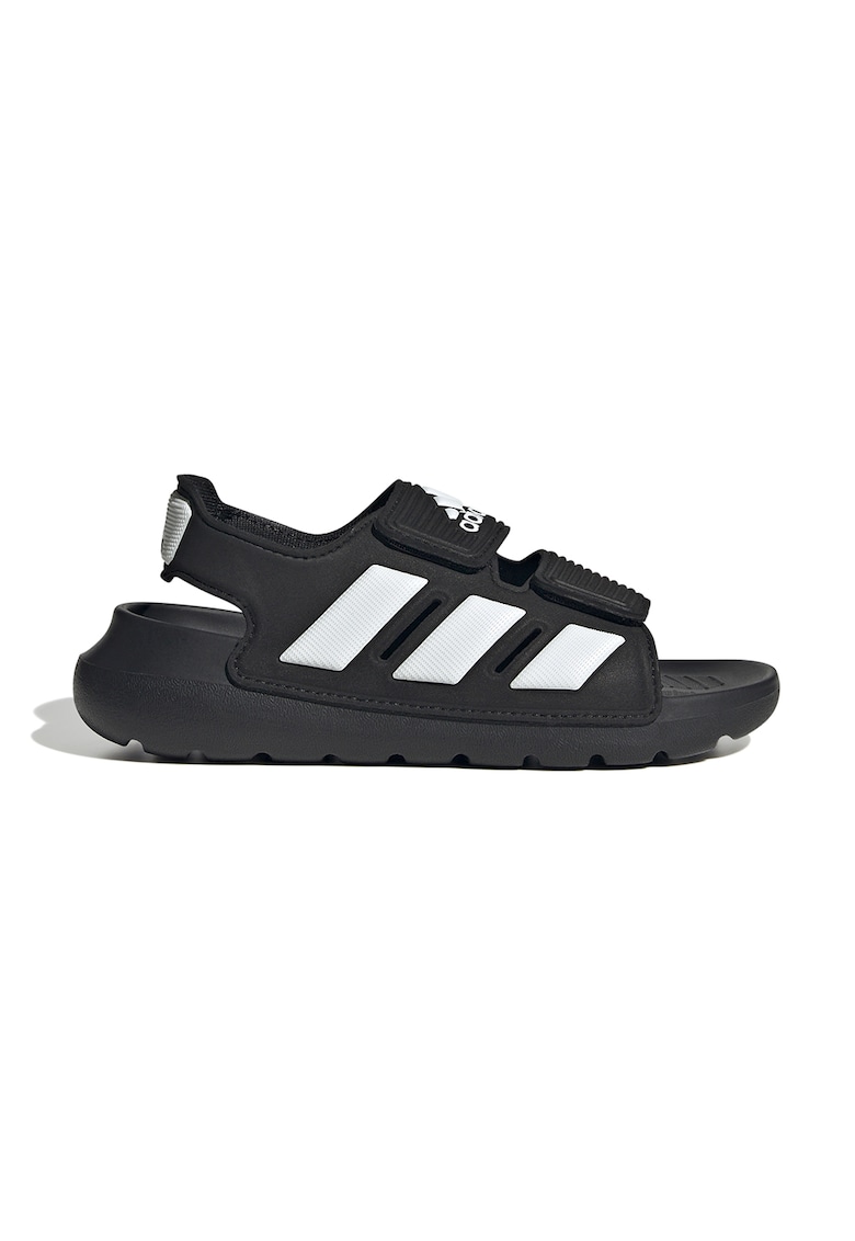 Oferte la Sandale cu logo si velcro Alta Swim - Alb/Negru