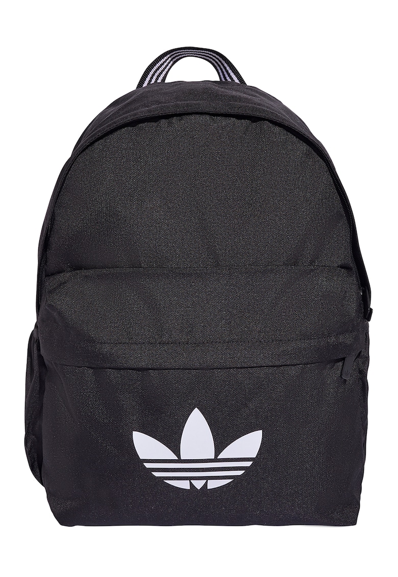 Oferte la Rucsac cu imprimeu logo contrastant - Alb/Negru/Gri antracit