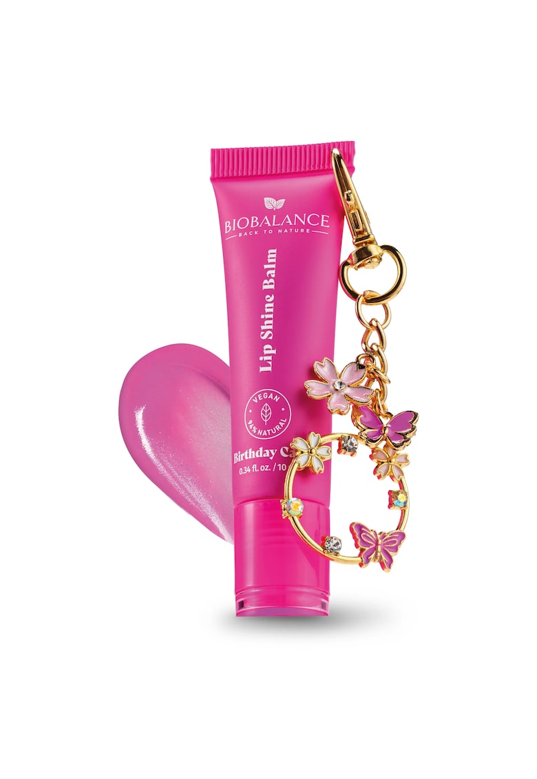 Oferte la Balsam de buze cu efect lucios - Birthday Cake - BioBalance - 10 ml