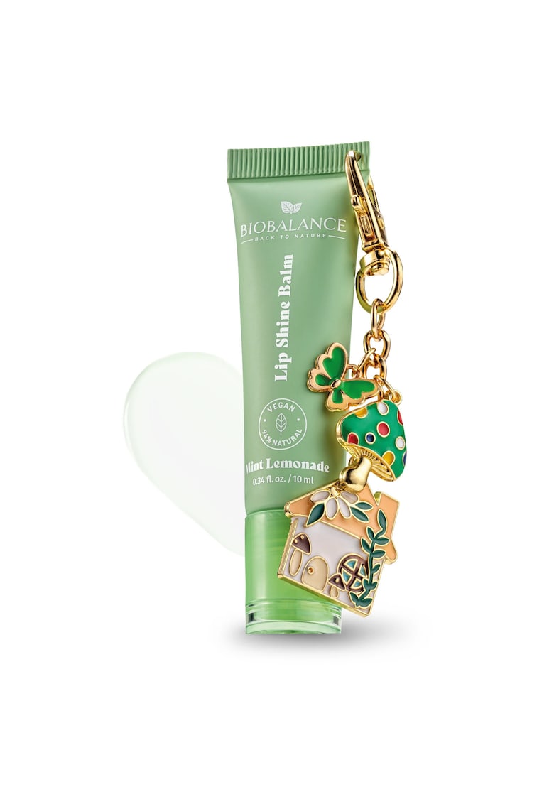 Oferte la Balsam de buze cu efect lucios - Mint Lemonade - BioBalance - 10 ml