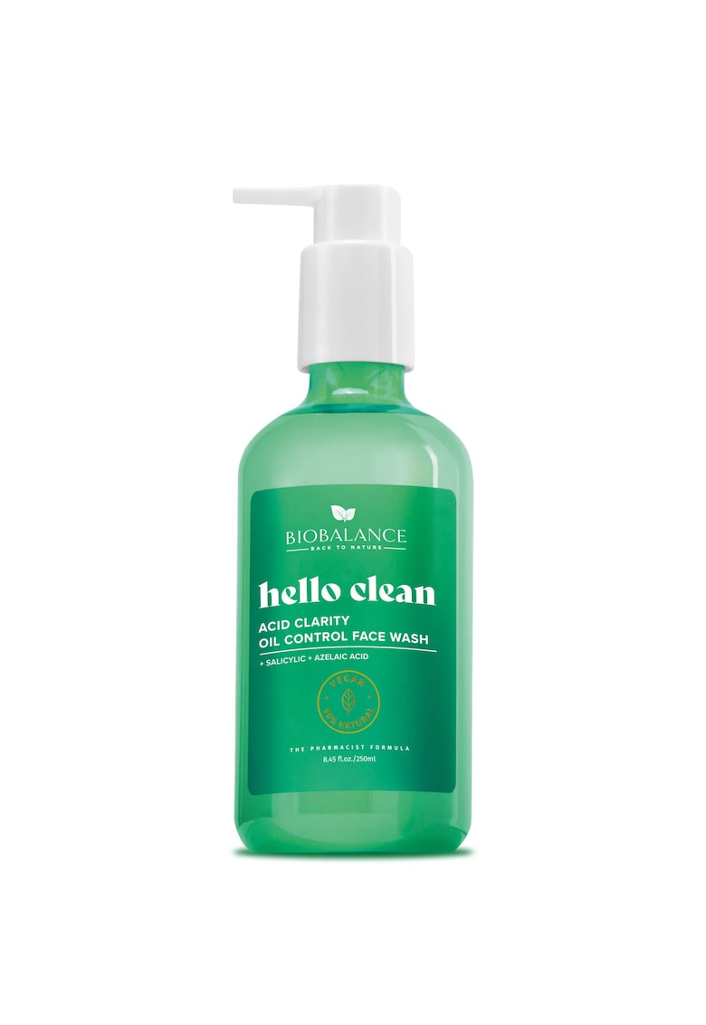 Oferte la Acid Clarity - gel de curatare - cu acid salicilic + acid azelaic - BioBalance - 250 ml