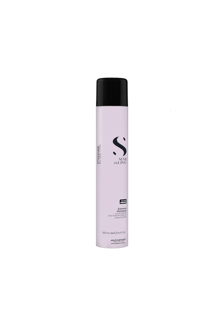 Oferte la Fixativ cu fixare extra puternica si stralucire  Milano Style & Care Extreme Hairspray - 500 ml