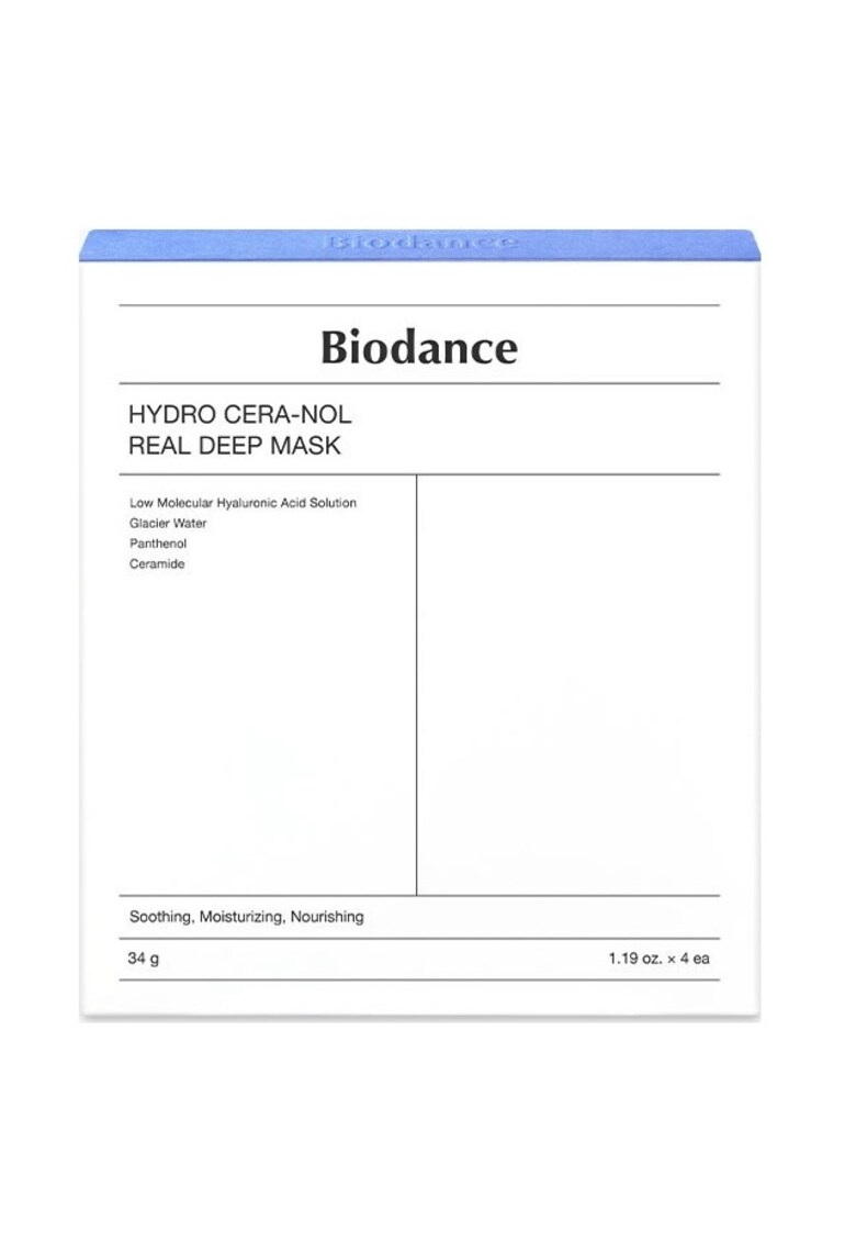 Oferte la Masca pentru fata  Hydro Cera-nol Real Deep Hydrogel 4x34g