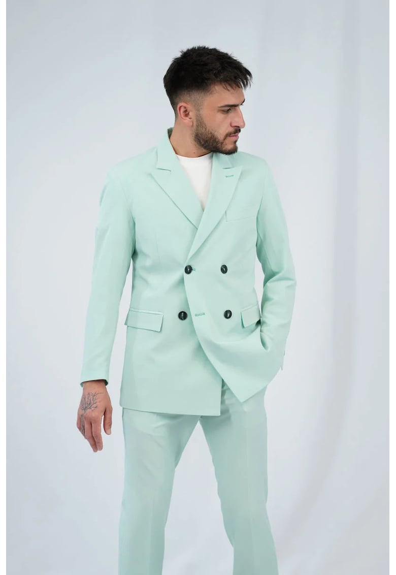 Oferte la Sacou regular fit pastelat