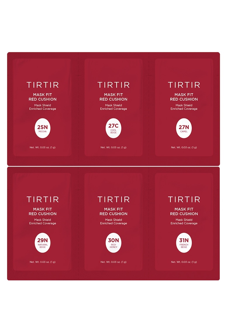 Oferte la Mask Fit Red Cushion kit 6 culori 25N-31N