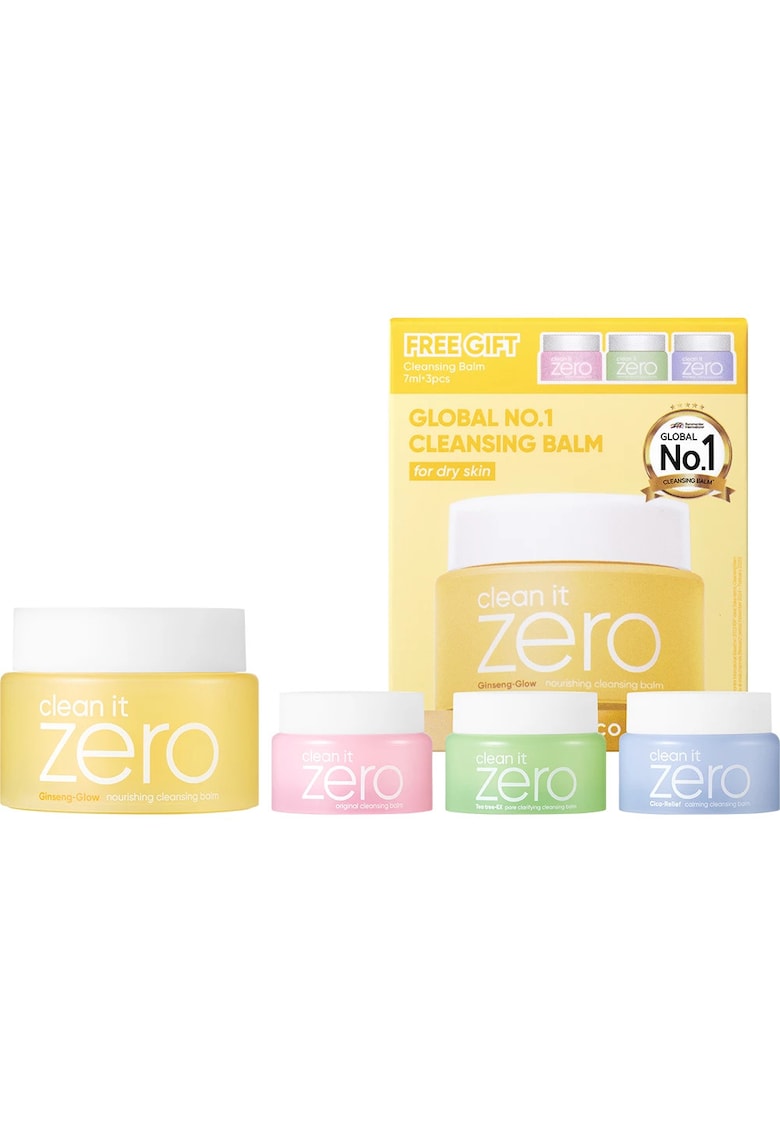 Oferte la Set balsam de curatare -  Clean it Zero Cleansing Balm - 100 ml - 3x7ml