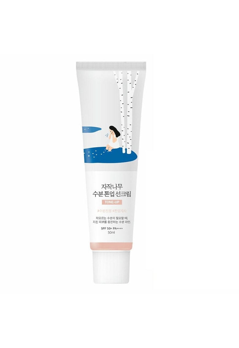 Oferte la Tinted protective cream SPF 50+ PA++++ (Birch Moisture Tone-Up Sunscreen) 50 ml