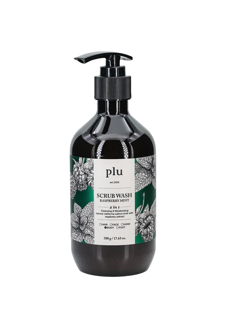 Oferte la Scrub Wash Rasperry and Mint Gel de dus exfoliant cu extract de zmerura si menta 500 gr