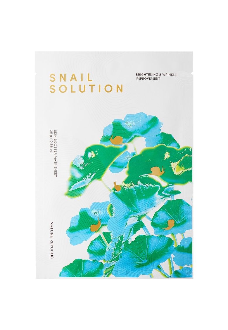 Oferte la Snail Solution Skin Booster Mask Sheet Masca de fata 25 gr
