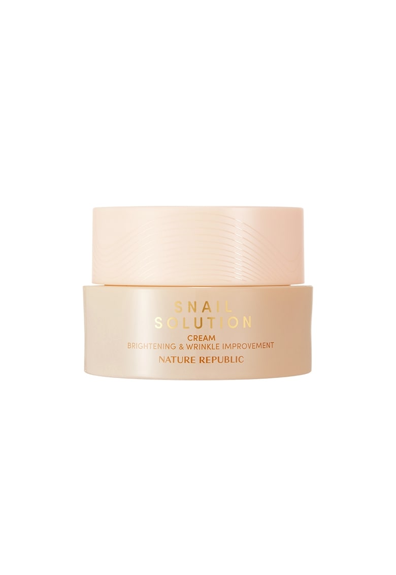 Oferte la Crema antirid  Snail Solution Cream - Hidratare intensiva - Regenerare - Combaterea ridurilor - Piele mai ferma - 52 ml