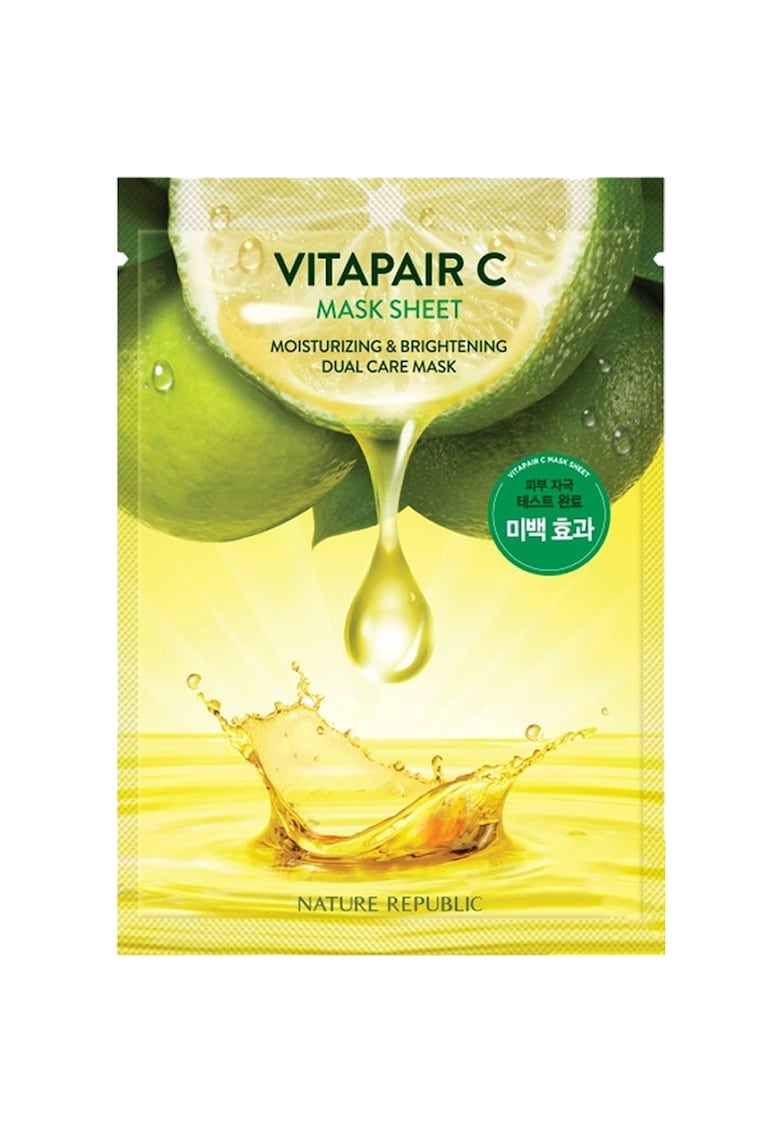 Oferte la Masca de fata hidratanta si stralucitoare cu extract de lamaie si vitamina C -  25 ml