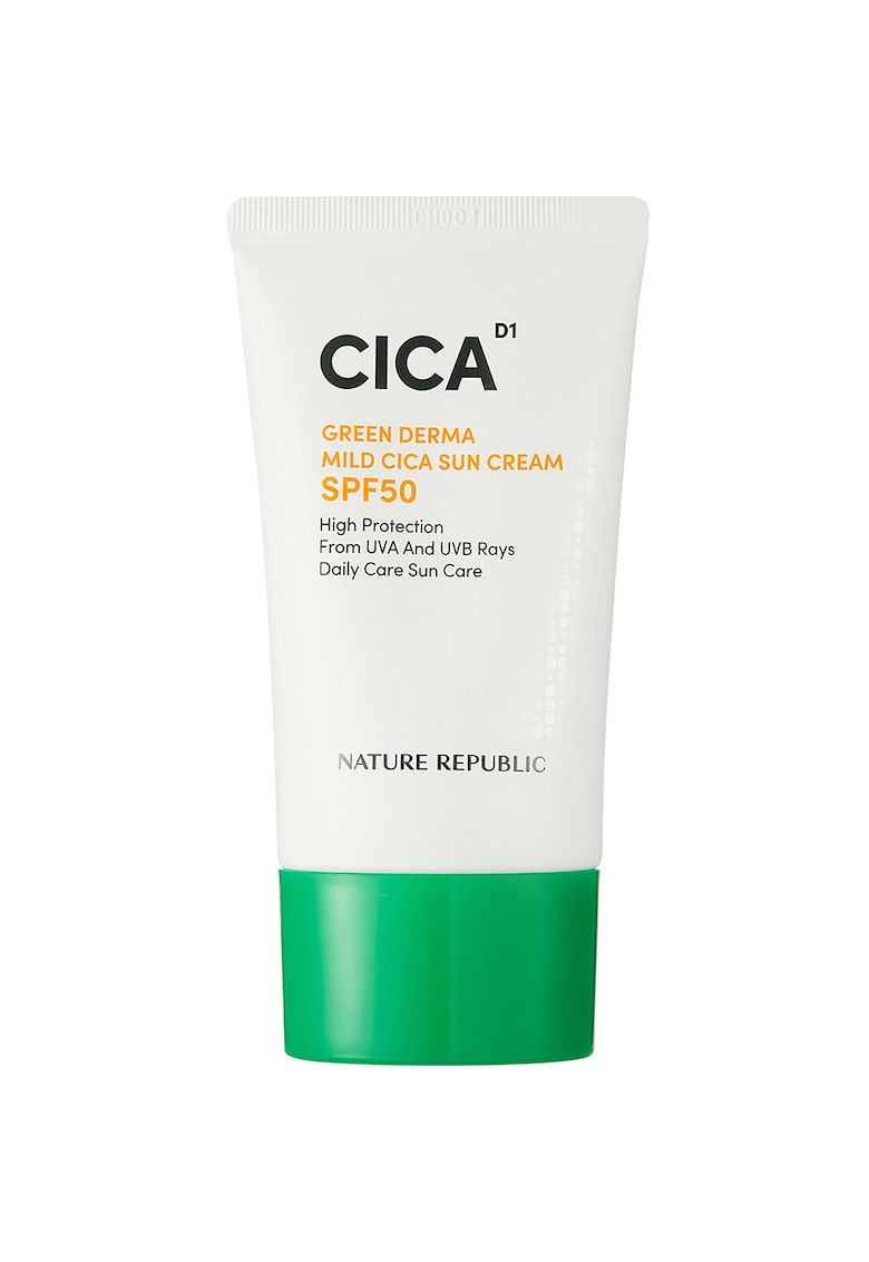 Oferte la Green Derma Mild Cica Sun Cream Crema de fata SPF 50 50 ml