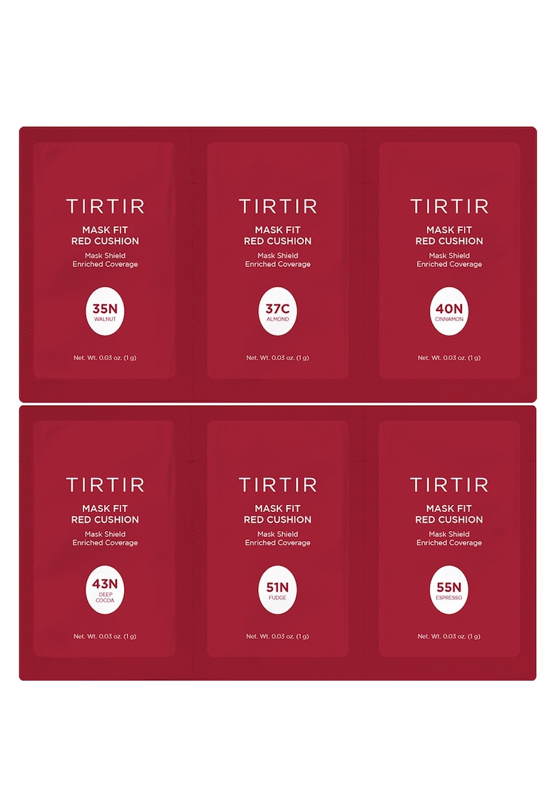 Oferte la Mask Fit Red Cushion kit 6 culori 35N-55N