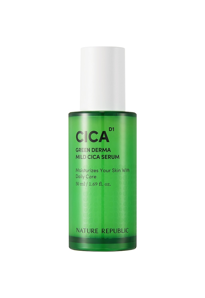 Oferte la Green Derma Mild Cica Serum Ser de fata hidratant 50 ml