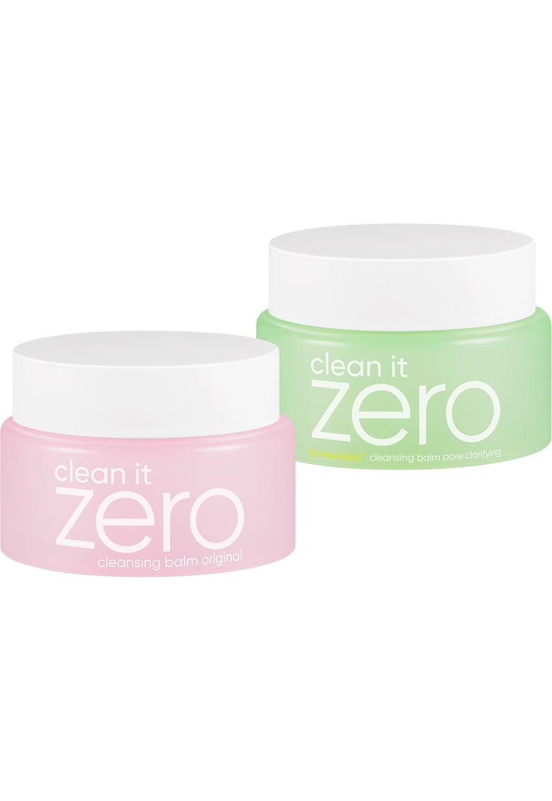 Oferte la Set mini balsam de curatare -  Clean it Zero - 1 x Original Clean it Zero 7ml - 1x Clean it Zero - Pore Clarifying 7 ml