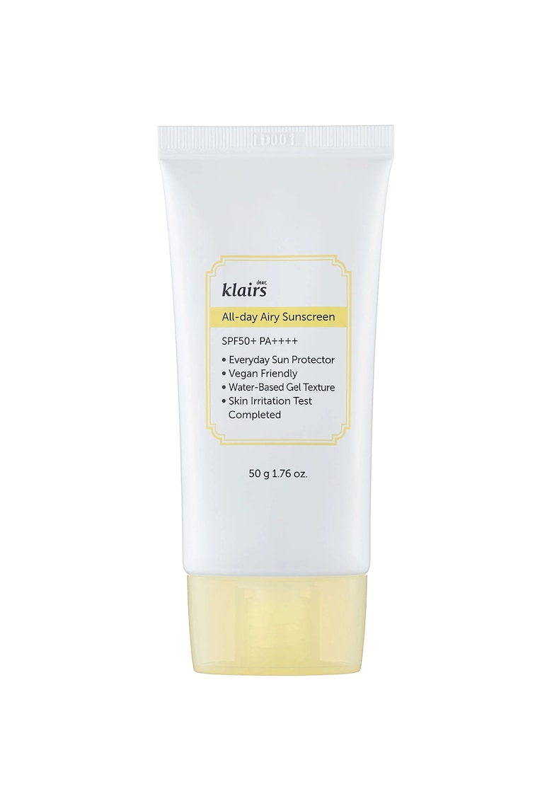 Oferte la Crema solara aerisita toata ziua SPF50+PA++++ 50g Klairs