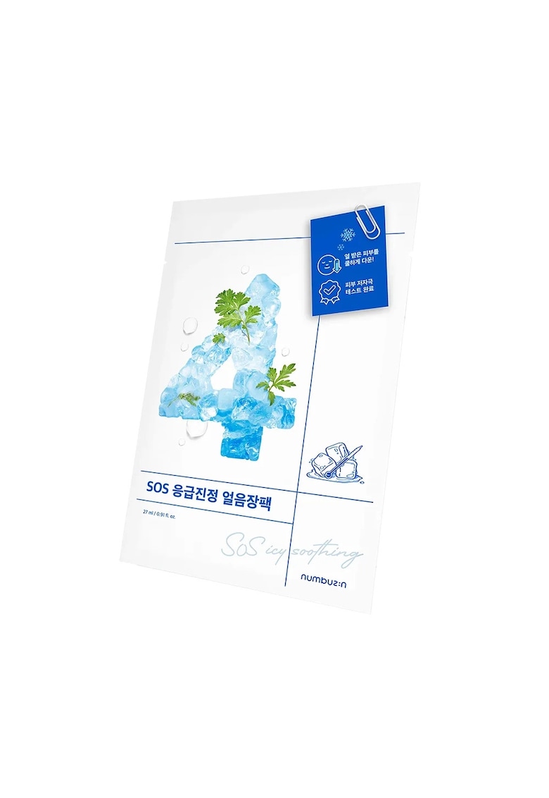 Oferte la Masca de fata -  No.4 Icy Soothing - 27 ml - calmanta - pentru ten mixt/sensibil