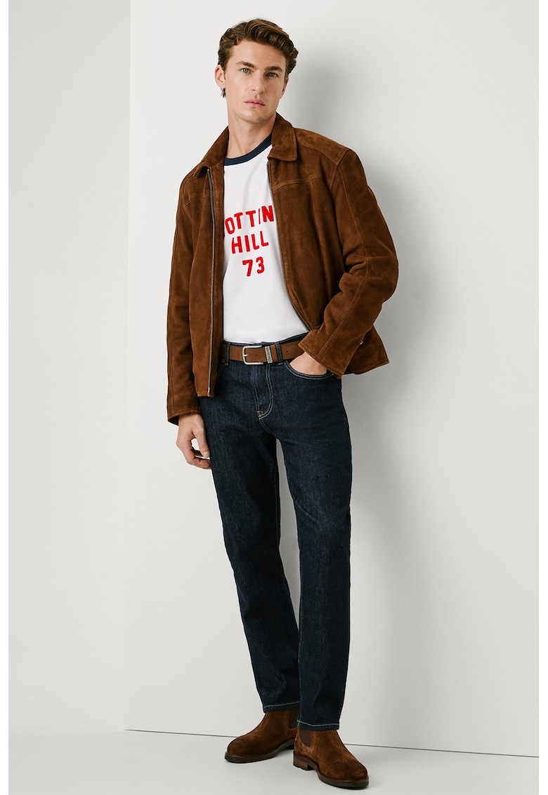 Oferte la Blugi cu talie medie - Bleumarin