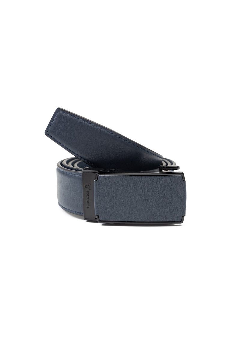 Oferte la Curea barbati -  piele naturala - bleumarin - Moderny 125cm