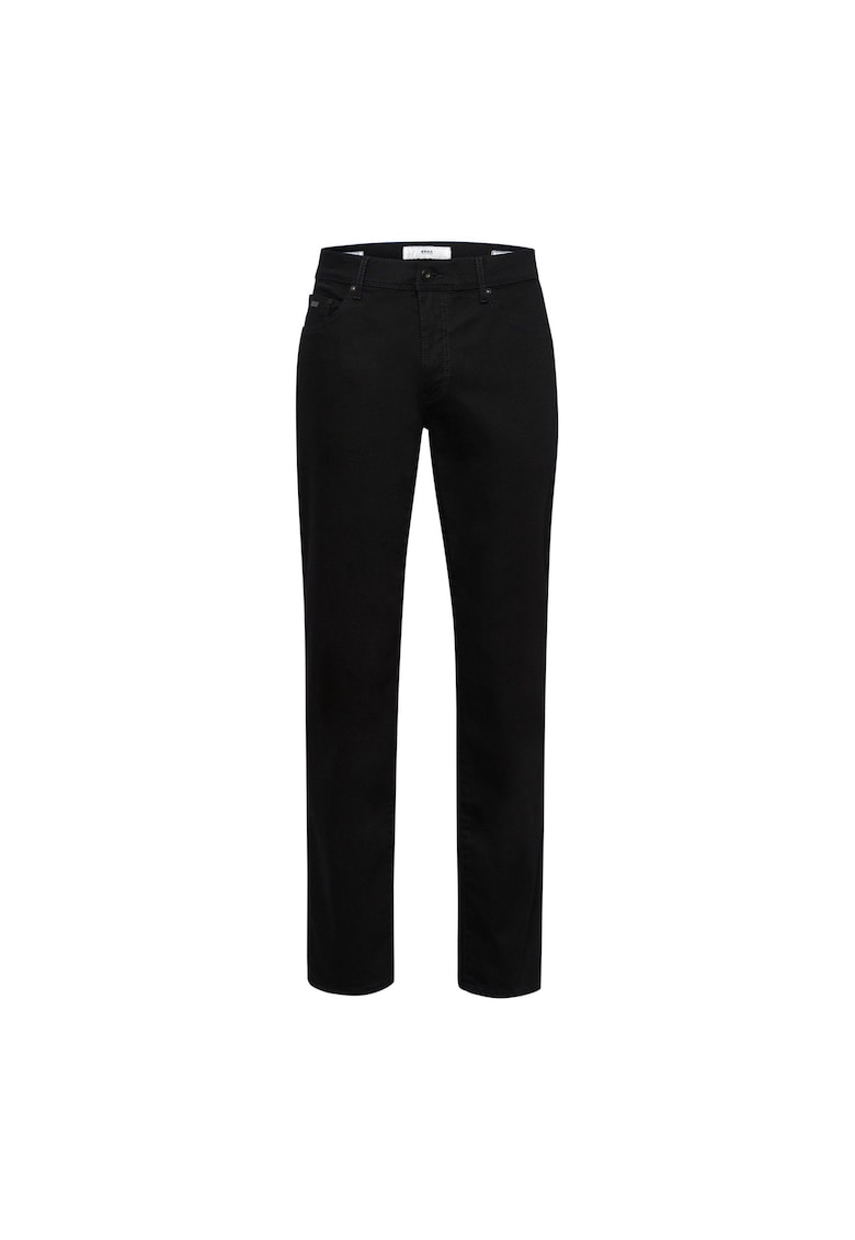 Oferte la Blugi cu talie joasa si regular fit - Negru