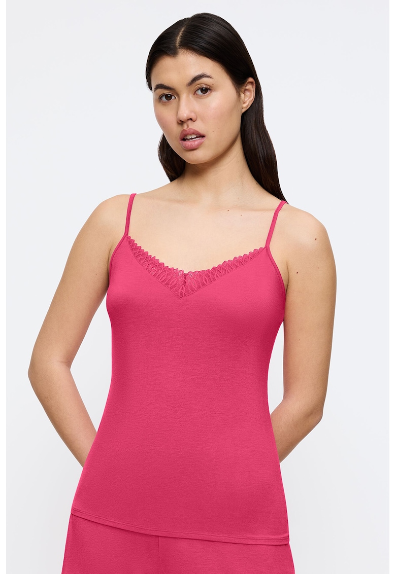 Oferte la Top de pijama Aura Spotlight - Roz zmeuriu