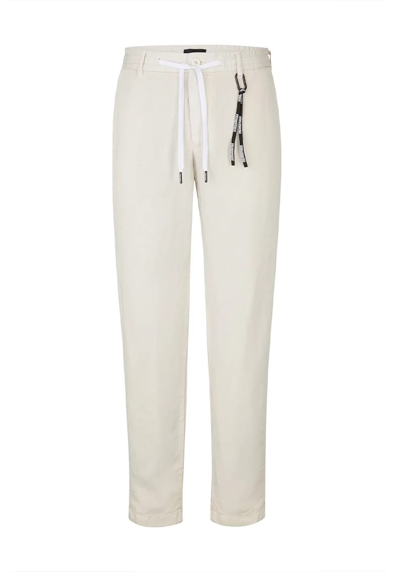 Oferte la  -Pantaloni regular fit cu elastic în talie și buzunare laterale - Gri