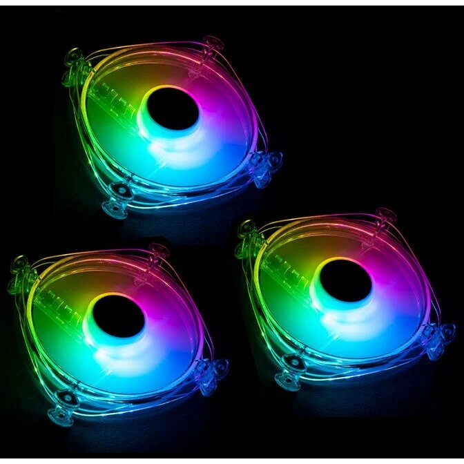 Oferte la Ventilator Icecloud+ ARGB 120 Triple PWM Transparent