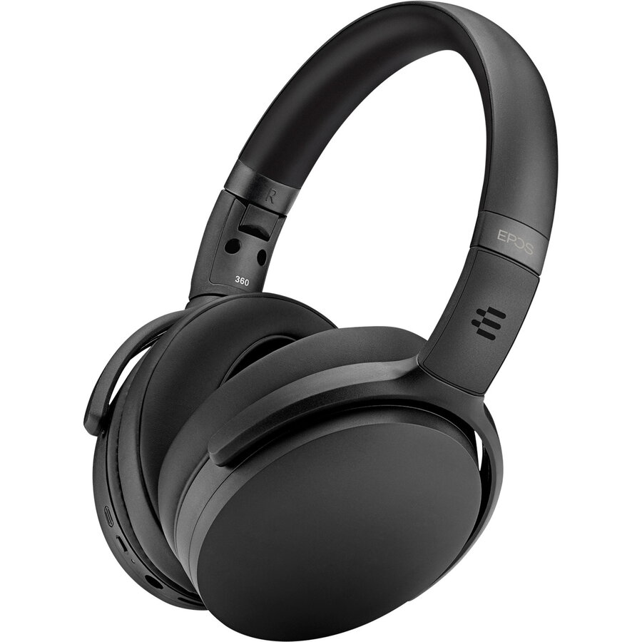 Oferte la EPIC | Sennheiser ADAPT 361, headset (black, Bluetooth, ANC, USB-C dongle)
