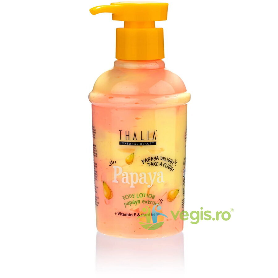 Oferte la Lotiune de Corp cu Extract de Papaya + Vitamina E + Pantenol Papaya Delight Take a Flight 250ml