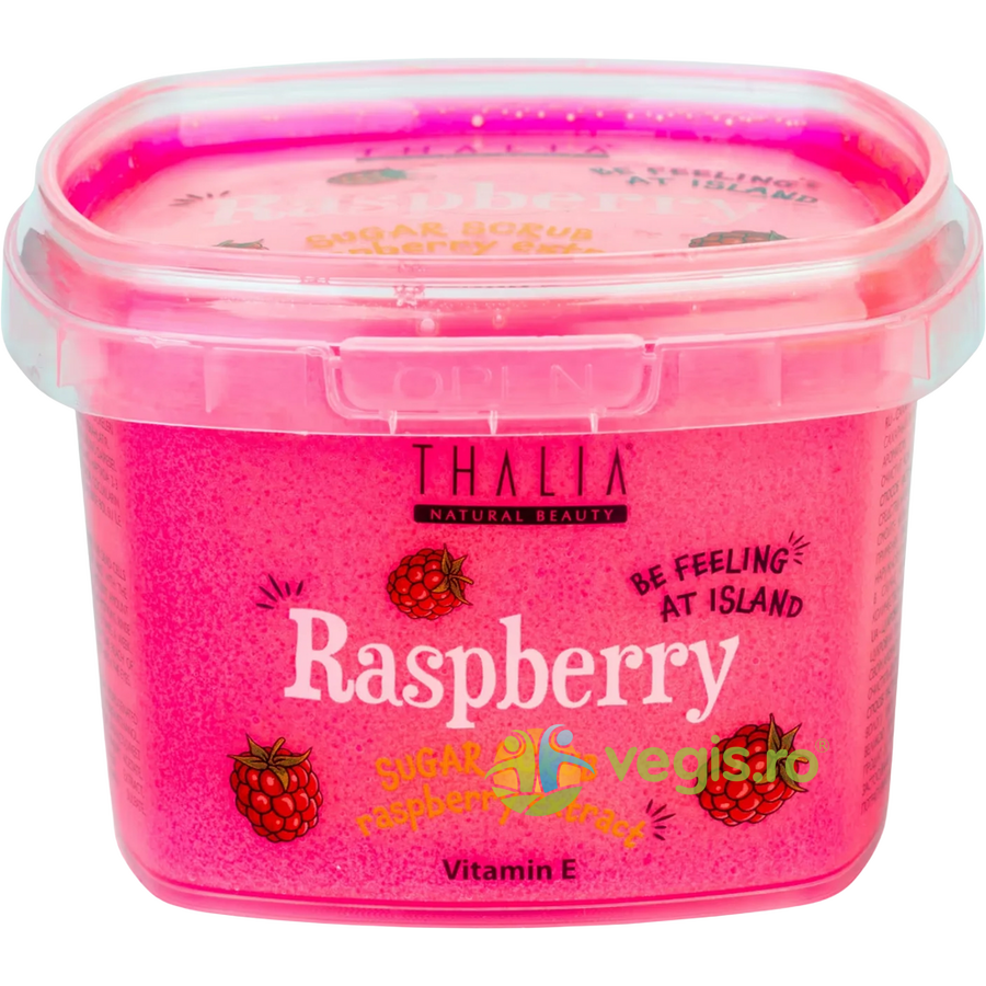 Oferte la Scrub pentru Corp pe Baza de Zahar cu Extract de Zmeura Be Feeling at Island 300g