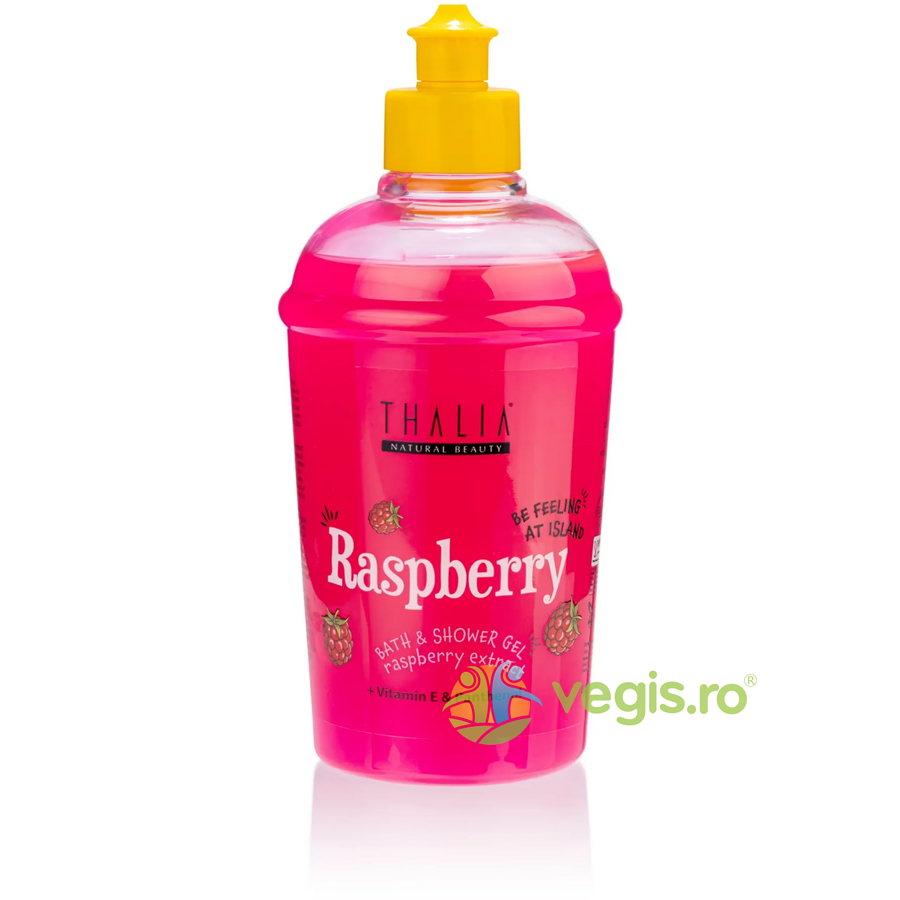 Oferte la Gel de Dus cu Extract de Zmeura + Vitamina E + Pantenol Be Feeling at Island 400ml